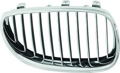 Produktbild von DIEDERICHS 1224144 Kühlergrill Frontgrill für BMW 5 Limousine (E60) Rechts Chrom/Schwarz