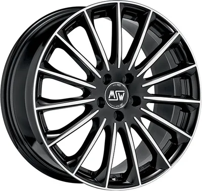 Produktbild von Alufelge Msw Msw 30 8.5X19 5X112 Et 38 Gloss Black Full Polished