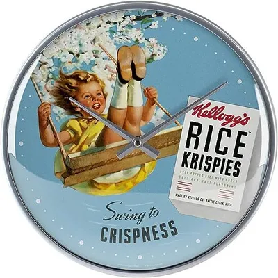 Produktbild von Nostalgic-Art - Wanduhr - Kellogg's Swing to Crispness Ø 31 cm