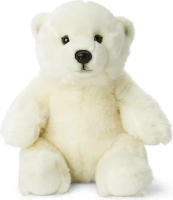 Obrázek produktu pro WWF plyšová hračka lední medvěd (sedící, 22 cm) realistická plyšová hračka měkká hračka