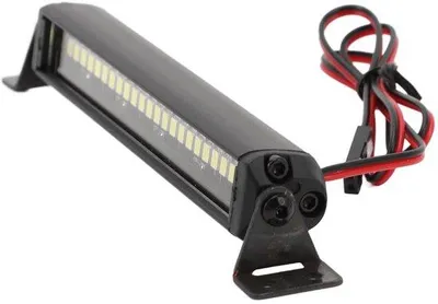 Productafbeelding van LED-lichtbalk voor RC-crawlers - 25 LED's - Aluminiumlegering - 105 x 16,5 x 16 mm - 43 g - DC 5-14V