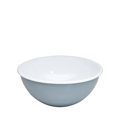 Zdjęcie produktu dla Miska na owoce i sałatki Riess Ø22cm 2L emalia Pure Grey