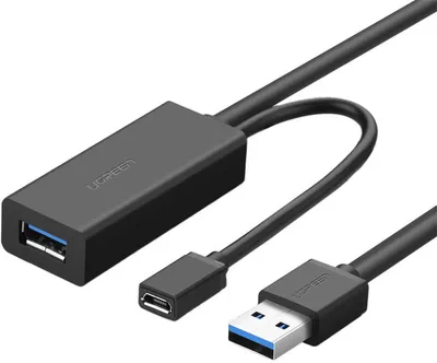 Zdjęcie produktu dla UGREEN Przedłużacz USB 3.O, 10m  US175 (czarny)