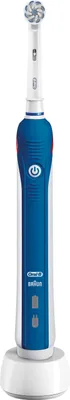 Produktbild von Oral B PRO 2 2000 Sensi Ultrathin BLUE/White Rotierende ZahnbÃ1/4rste, Timer, Ladestandsanzeige