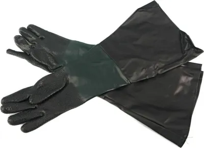 Produktbild von Handschuhe Universal für Sandstrahlkabinen SBC110-1200 Sandstrahlhandschuhe Sandstrahlen