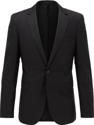 Image de Boss - Blazer "Ryan" pour homme GT7573 (34R) (Noir)