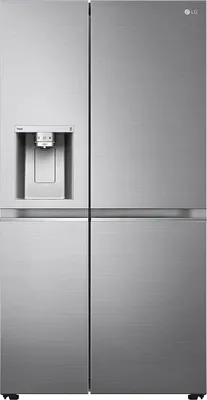 Produktbild von LG GSLV90PZAD Side-by-Side Kühlkombination Freistehend 635 l D Edelstahl