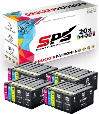 Produktbild von 20x Tinten HP 950XL 951XL Multipack kompatibel für HP Officejet Pro 8615 AIO