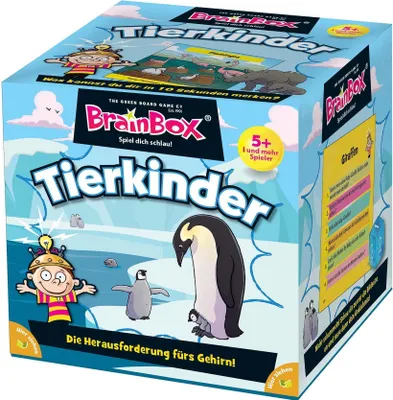 Produktbild von Brain Box Kartenspiel Tierkinder 1 Spieler