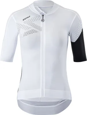 Produktbild von Jersey Silvini Rosalia WD1619 Damen kurz weiß-schwarz größe L 3120-WD1619-01084