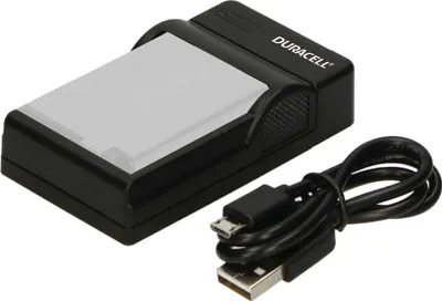 Obrázok produktu pre Duracell DRC5913, USB, Domáca nabíjačka batérií, Canon NB-12L, Čierna, 5 V, 5 V