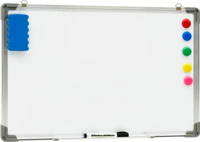 Obrázok produktu pre vidaXL Magnetická tabuľa biela 60 x 40 cm Oceľ