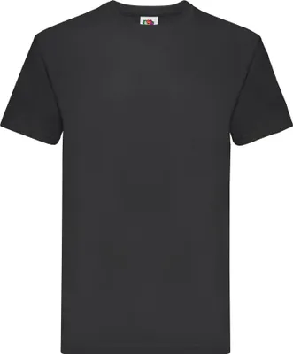 Obrázok produktu pre Fruit of the Loom – tričko „Super Premium“ pre mužov/ženy Uni LT1780 (M) (čierne)