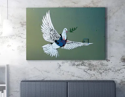 Produktbild von Wallity, WY15- BRS1130, Bunt, Leinwandbilder, 70 x 100 cm, 50% Baumwolle / 50% Polyester