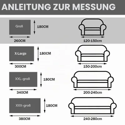 Produktbild von Sofa Überwurfdecke Chenille Grau 180 x 260 cm mit Quasten