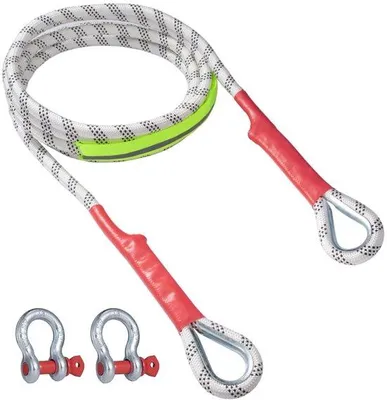 Produktbild von Offroad-Rettungskabel, 5 Meter, 10 Tonnen, Universalkabel für Autos, LKWs und Wohnmobile
