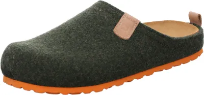 Produktbild von Rohde Herren Pantoffel Hausschuh Softfilz Napoli-H 6900, Größe:41 EU, Farbe:Grün