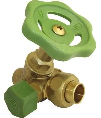 Produktbild von sanicomfort Absperrventil mit Entleerung, 28 mm