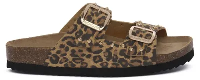 Produktbild von Grünland Damen Zehentrenner Flipflops Modell CB1823CUOIO in Braun für den Sommer