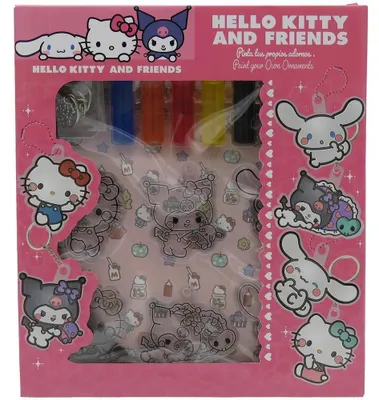 Produktbild von Hello Kitty Bastelset Anhänger bemalen