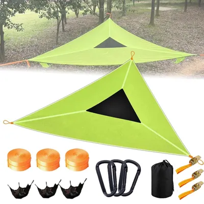 Image de Hamac triangulaire pour plusieurs personnes