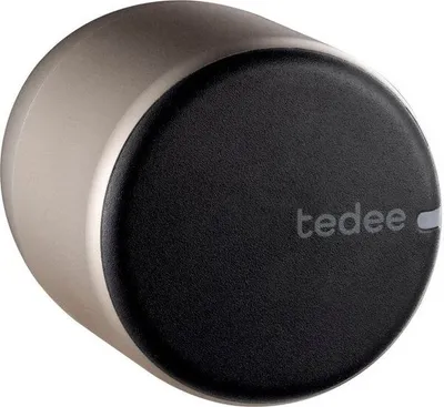 Produktbild von tedee PRO - elektronisches Türschloss (Farbe: satin steel) Farbe: satin steel