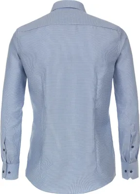 Produktbild von Venti - Modern Fit - Herren Langarm Hemd (134023600), Größe:38, Farbe:Blau (104)