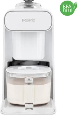 Produktbild von H.Koenig NATY210 Pflanzlicher Milchbereiter, Edelstahl