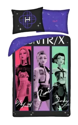 Produktbild von KPop Demon Hunters Bettwäsche 140 x 200 cm