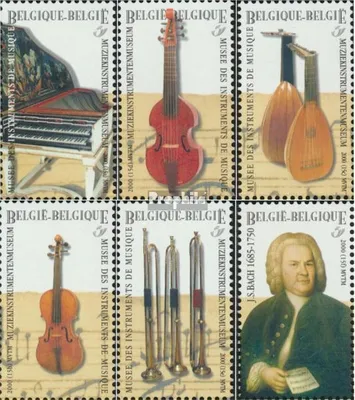 Produktbild von Briefmarken Belgien 2000 Mi 2963-2968 (kompl.Ausg.) postfrisch Musik