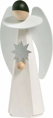 Produktbild von Dekofigur Engel mit Stern (11cm) von KWO