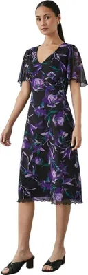 Image de Principles - Robe midi pour femme DH6168 (36 FR) (Violet)