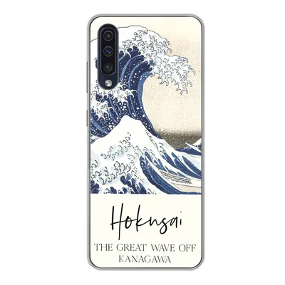 Produktbild von MuchoWow® Handyhülle Schutzhülle Hülle für Samsung Galaxy A50 Die große Welle von Kanagawa - Katsushika Hokusai Silikon Softcase Handy Hülle - Mobiltelefonhülle
