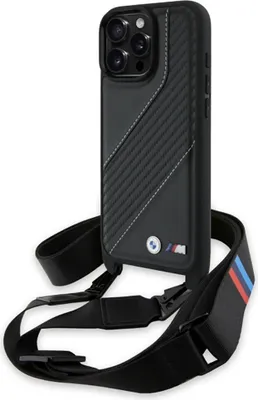 Image de Bmw Bmhcp16X23Pscck Iphone 16 Pro Max 6.9 Czarny/Noir Hardcase M Edition Carbon Stripe & Strap