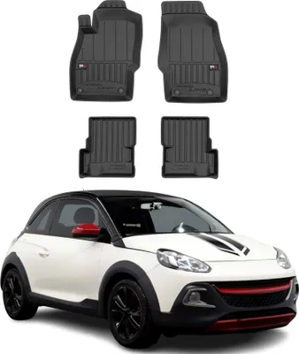 Produktbild von FROGUM ProLine 3D TPE Fußmatten für OPEL Adam (M13) Vorne+Hinten