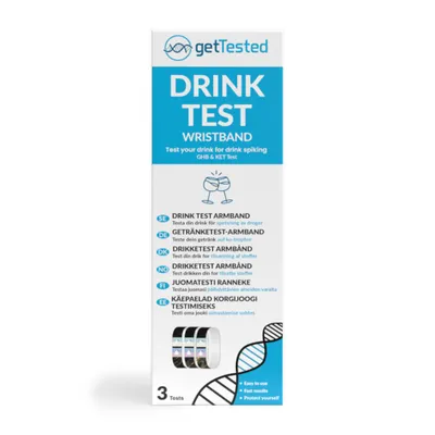 Immagine prodotto di Braccialetto per testare le bevande | Autotest Drink-Check | Controllo delle bevande