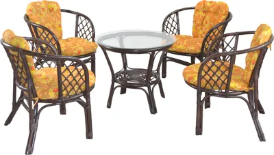 Produktbild von Rattansitzgruppe (5tlg.) Laurin