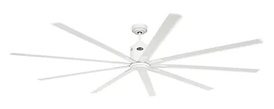 Immagine prodotto di Ventilatore da soffitto a risparmio energetico con telecomando Big Smooth Eco Bianco 224 cm