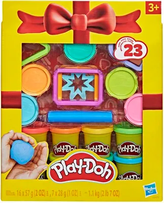 Immagine prodotto di Pasta modellabile Play-Doh, confezione regalo con 23 barattoli, 8 accessori, attività creative per bambini, dai 3 anni in su