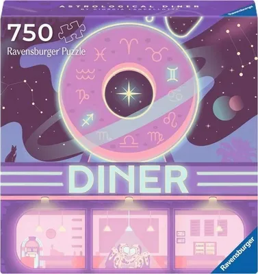 Image de Ravensburger Puzzle Art & Soul - Astrological Diner (750 pièces) - Ravensburger 12001000 - (Nombre de pièces du puzzle / jusqu'à 2.000 pièces)