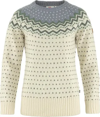 Produktbild von Fjällräven Övik Knit Damen Wollsweater weiß XL