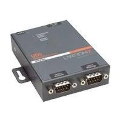 Productafbeelding van Lantronix UDS2100, 10/100Base-T(X), 9 - 30 V, ondersteunt ARP, UDP, TCP, ICMP, Telnet, TFTP, AutoIP, DHCP, HTTP, SNMP, gewicht 400 g, afmetingen 72 x 95 x 23 mm, bedrijfstemperatuur 0 - 60 °C