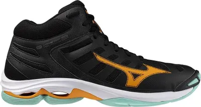Produktbild von Mizuno Wave Voltage 2 Mid Indoor-sportschuhe Schwarz EU 44 1/2 Herren,Damen Schwarz EU 44 1/2