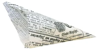 Produktbild von Spitztüten aus Pergament-Ersatz "NEWSPAPER", 200 g / 21 cm 500 Stück