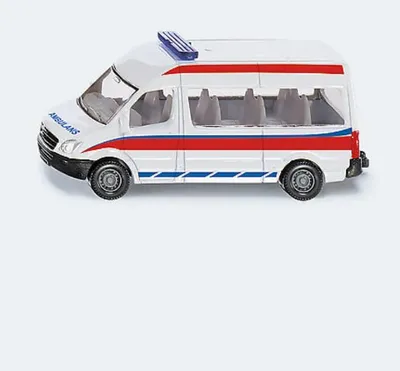 Produktbild von SIKU Tschechische Version - Krankenwagen Notfall