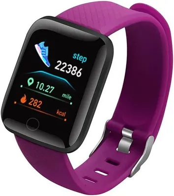 Produktbild von Multifunktions Smartwatch für Herren Damen Kinder mit Fitness Tracker Herzfrequenz Schrittzähler Schlafmonitor Musiksteuerung IP67