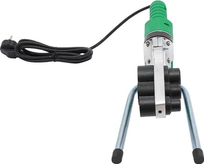 Zdjęcie produktu dla Zgrzewarka do rur z tworzyw sztucznych – PPR/PE/PP – wyświetlacz cyfrowy – 20–32 mm – zielona