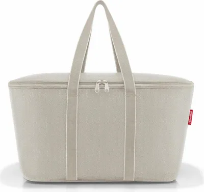 Produktbild von reisenthel coolerbag, Kühltasche, Isolierte Tasche, Thermotasche, Herringbone Sand, 20 L, UH6049