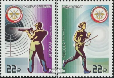 Produktbild von Briefmarken Russland 2017 Mi 2447-2448 (kompl.Ausg.) postfrisch Sportarten