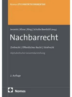 Produktbild von StichwortKommentar Nachbarrecht